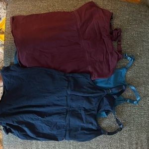 Set of 3 nursing tanks